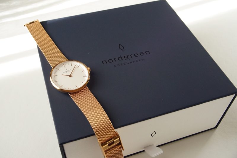 nordgreen　インフィニティ　ローズゴールド　イメージカット　BOXあり